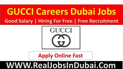 gucci dubai jobs|Gucci a&e official website.